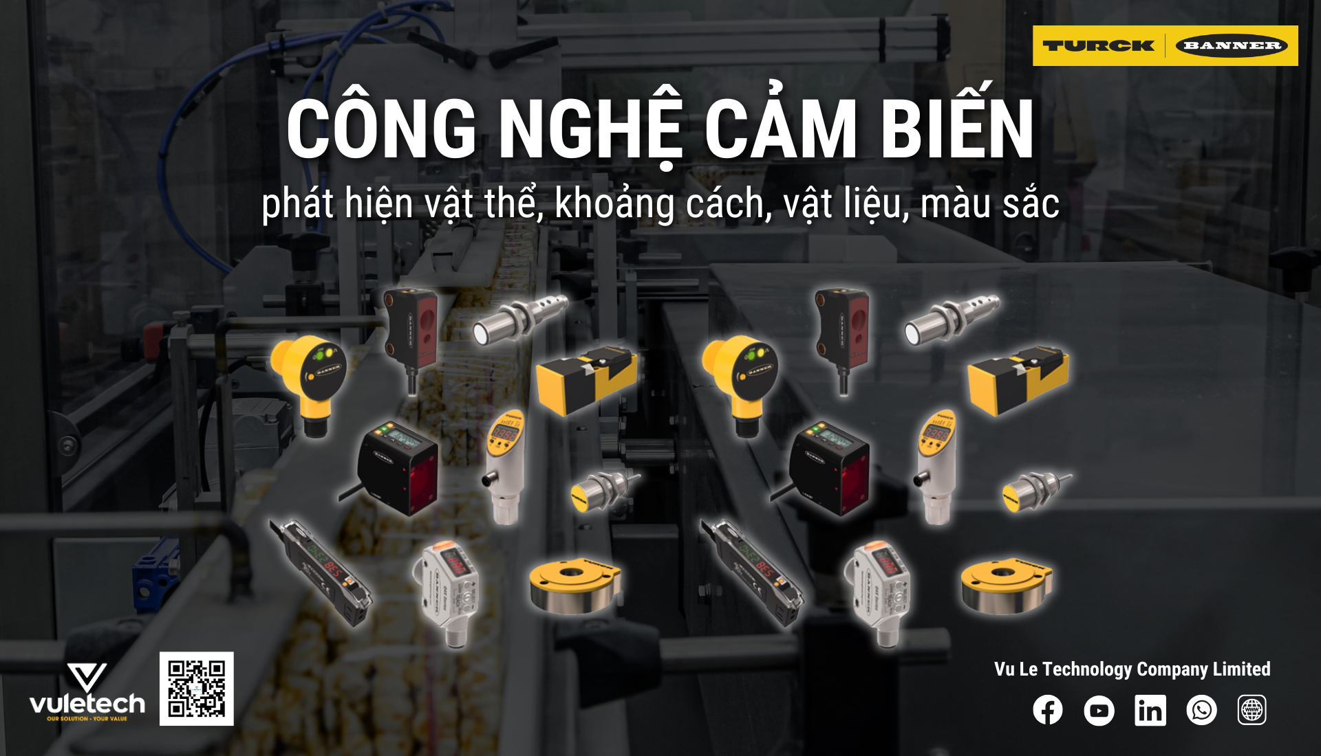 Thiết bị cảm biến Turck Banner