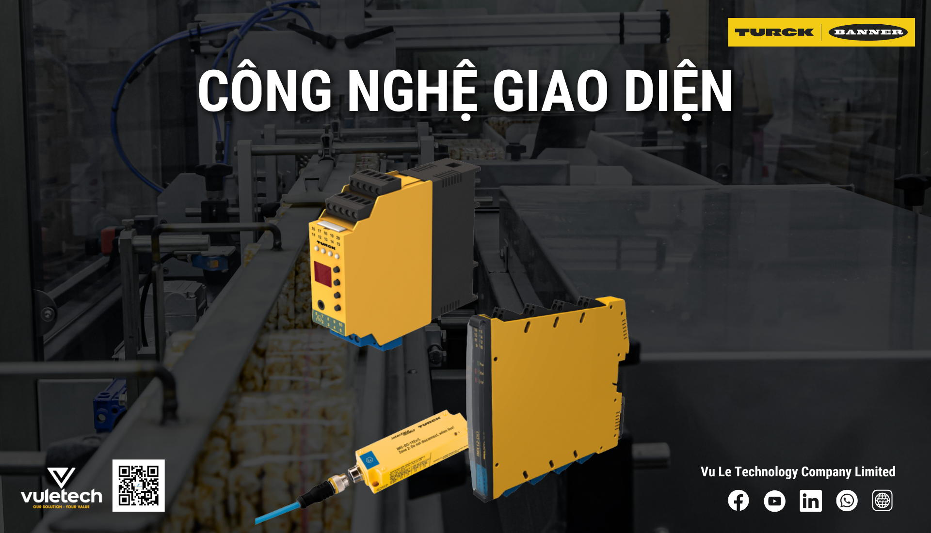 Công nghệ giao diện (truyền tín hiệu & kết nối) Turck Banner