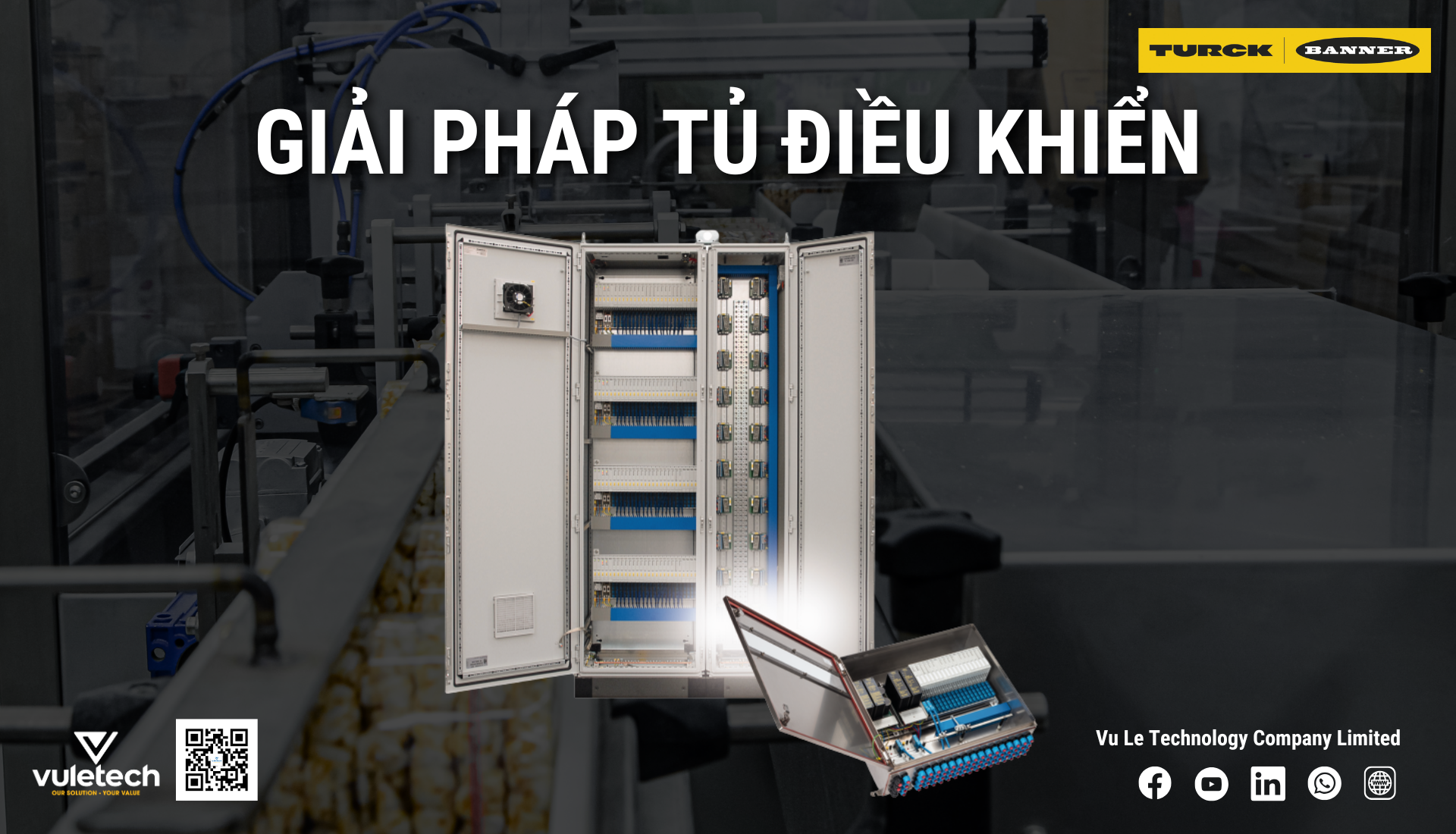 Giải pháp tủ điều khiển Turck Banner
