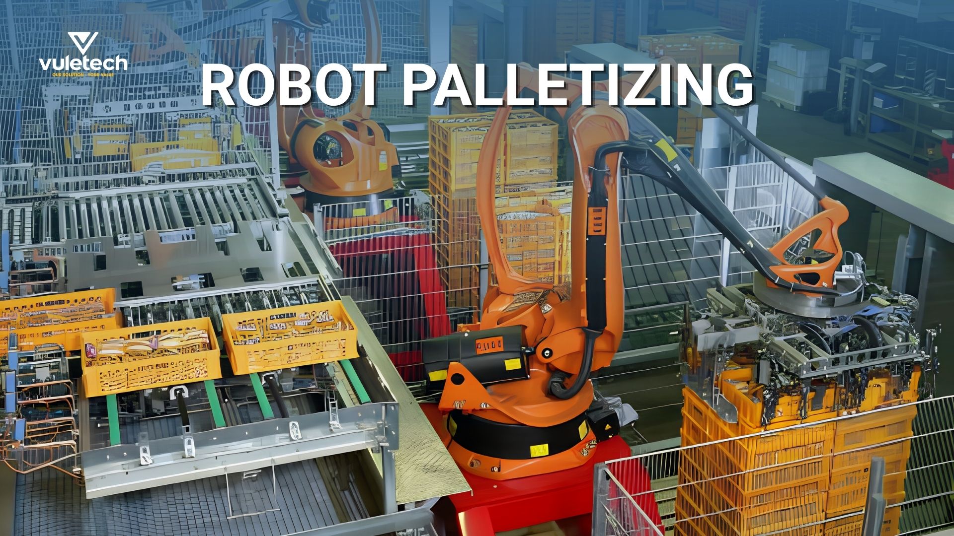 robot palletizing