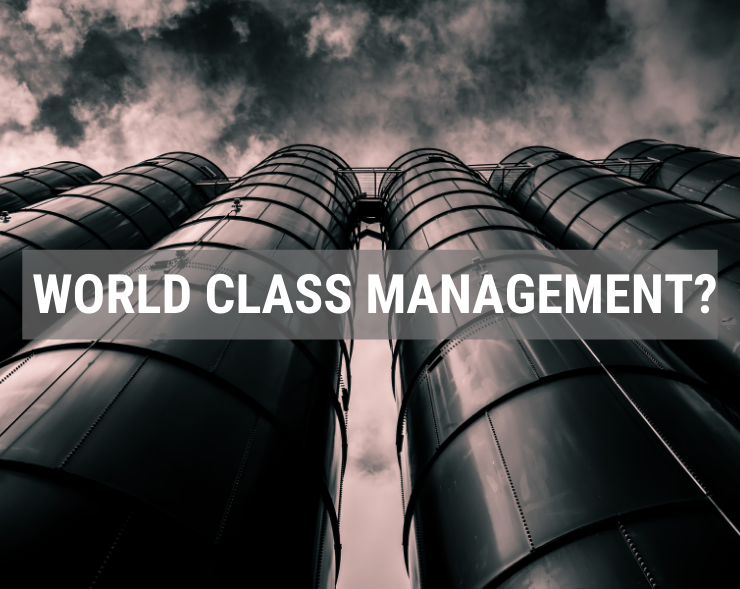 WORLD CLASS MANAGEMENT - SẢ XUẤT CHUẨN THẾ GIỚI