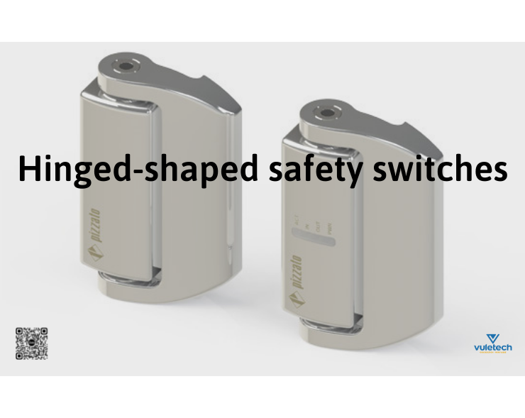Hinged-shaped safety switches