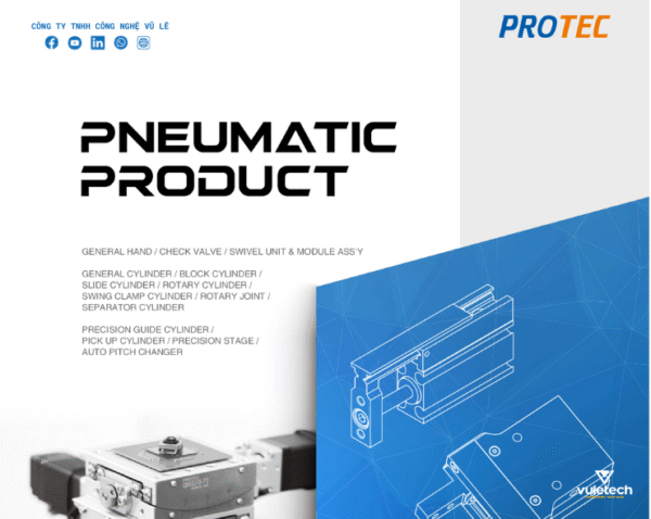 Catalouge Xi Lanh Khí Nén Protec (P&M) - Vũ Lê Tech