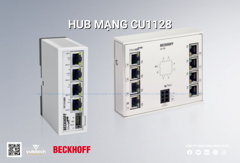 Hub mạng CU1128 Beckhoff - Vũ Lê Tech