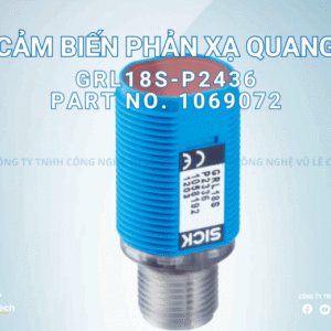 Cảm biến phản xạ quang GRL18S-P2436 Part no. 1069072