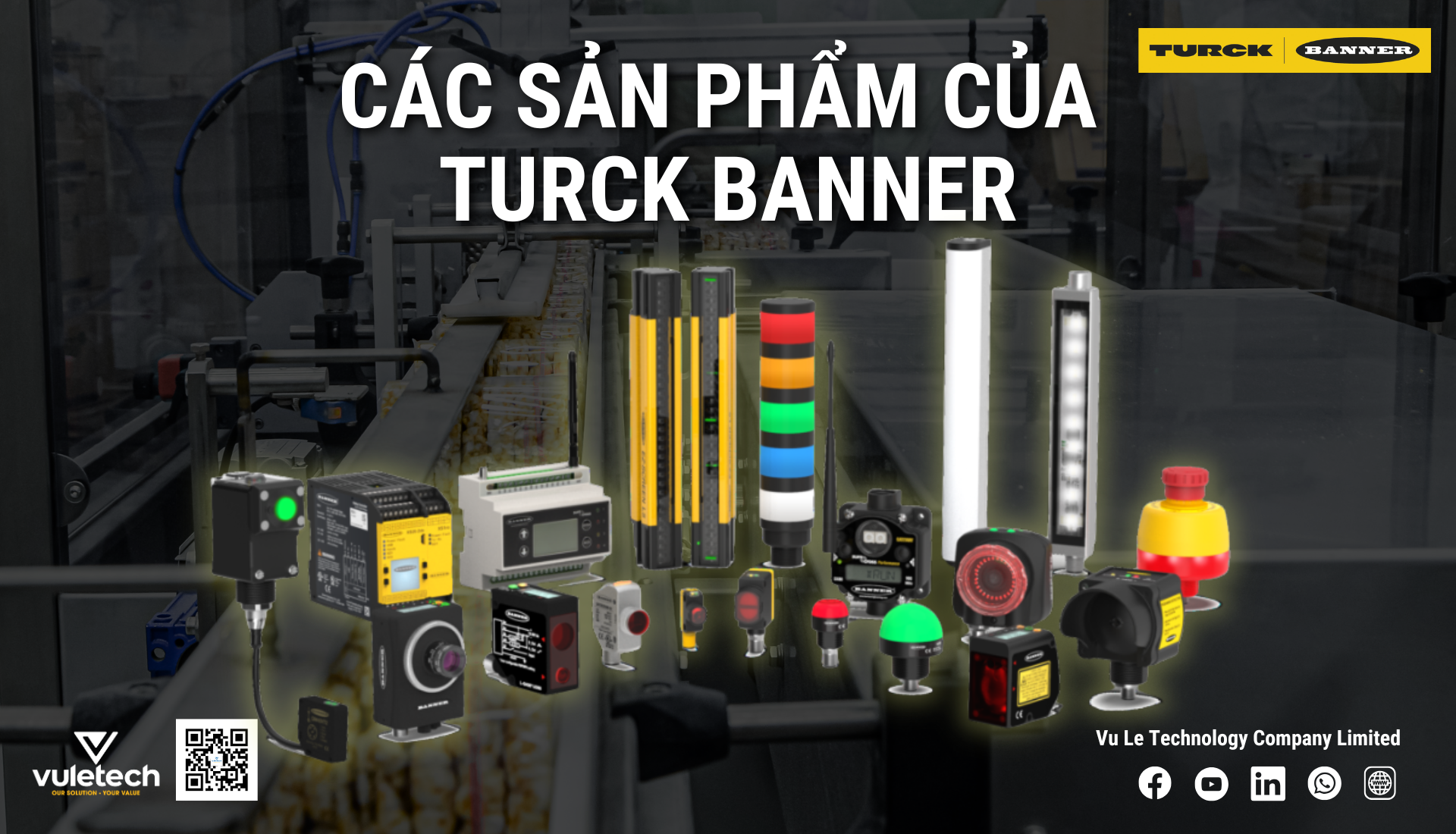 các sản phẩm của turck banner