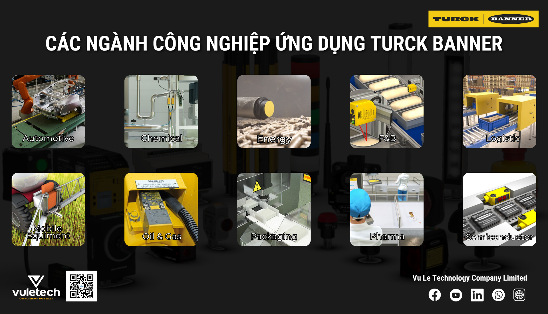 ứng dụng của Turck Banner Việt Nam