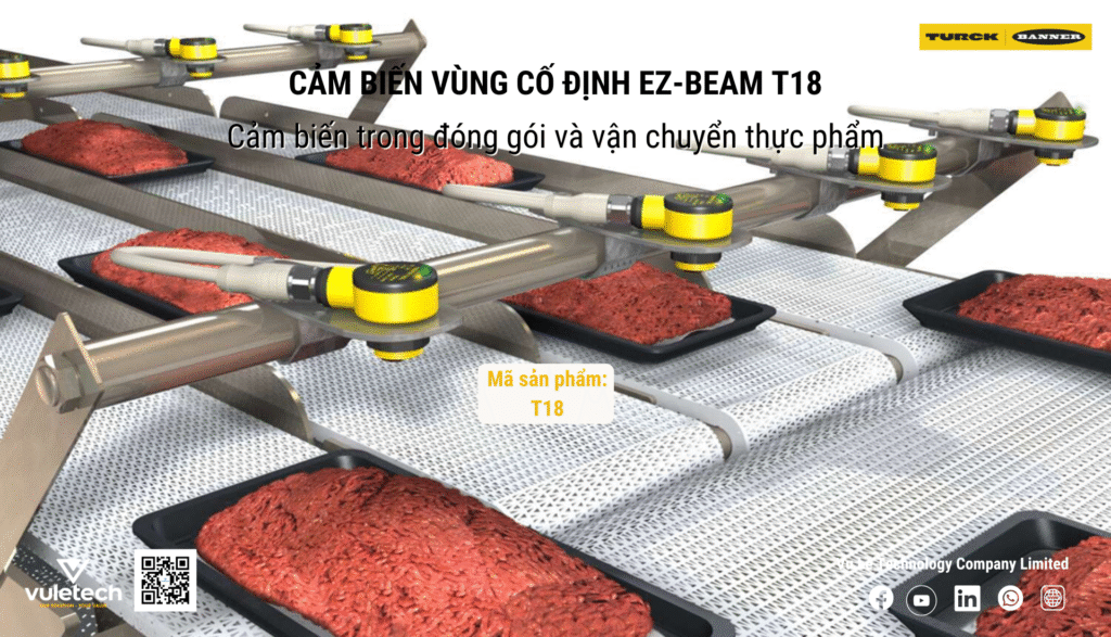 Cảm biến vùng cố định EZ-BEAM T18