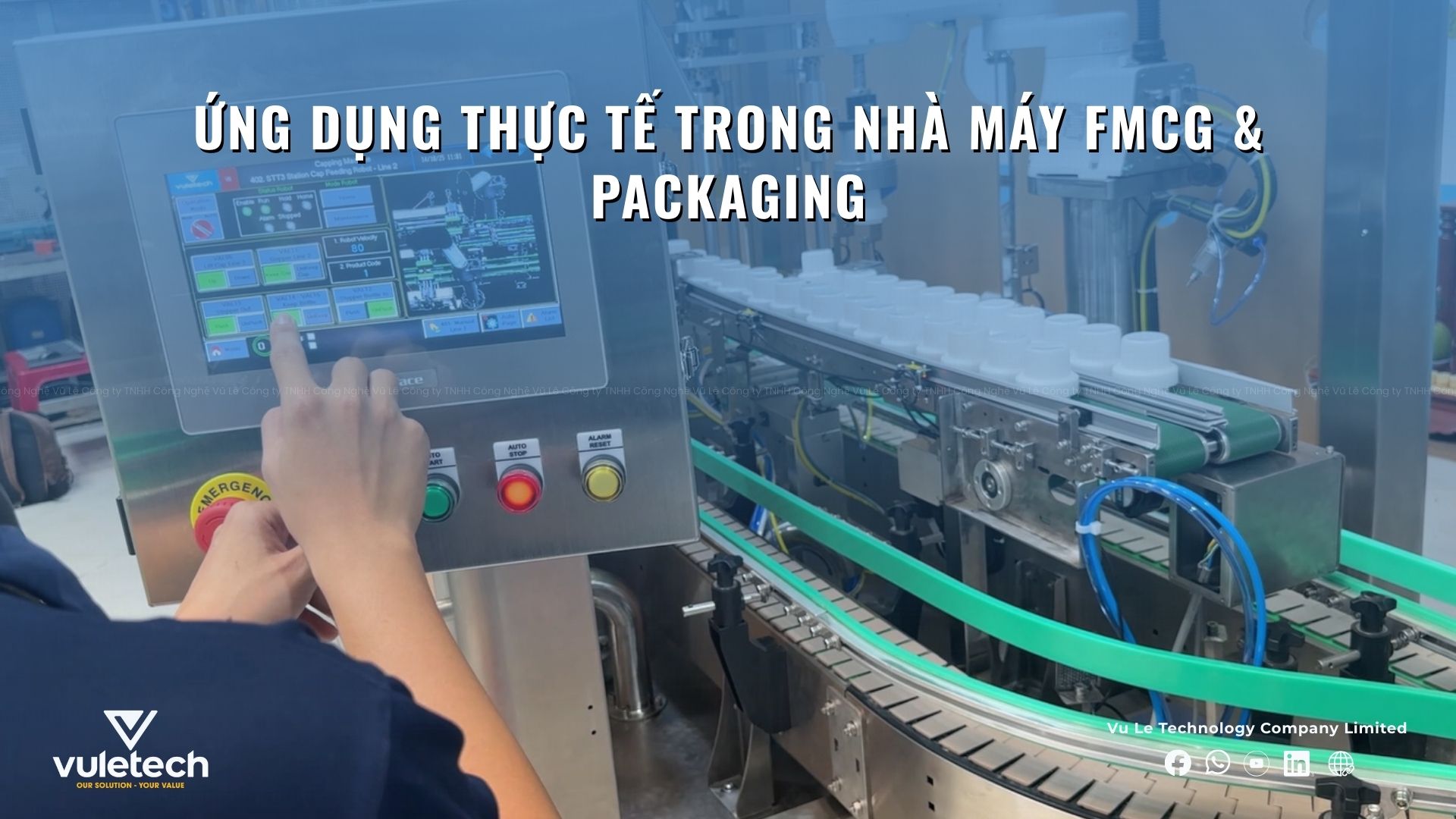 Phần mềm OEE trong nhà máy FMCG