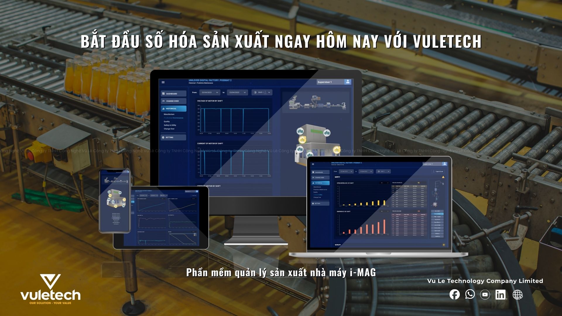 giám sát OEE line sản xuất 