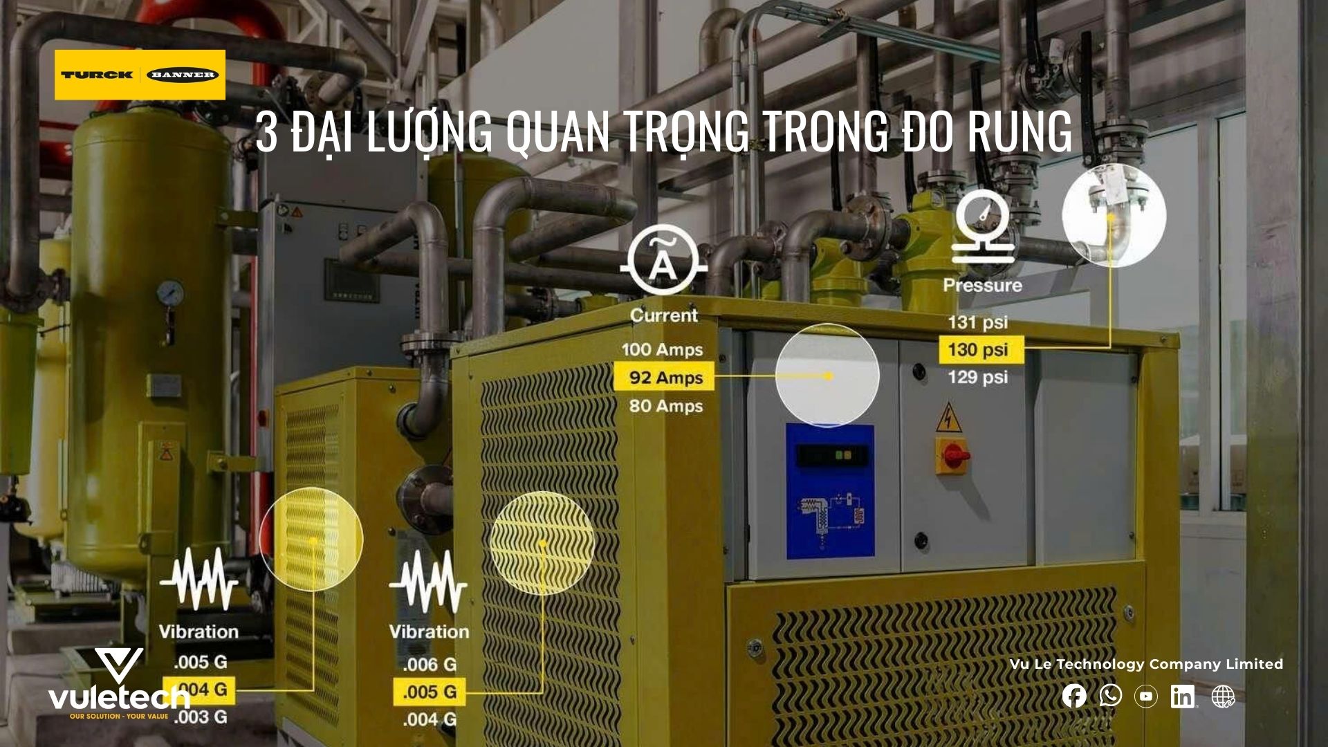 3 đại lượng quan trọng trong đo rung tại nhà máy