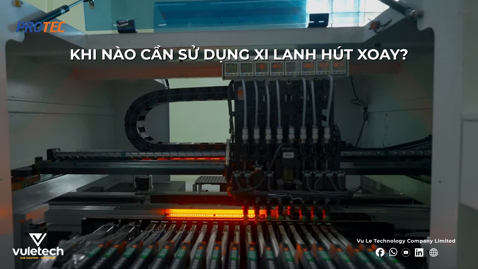 khi nào cần sử dụng xi lanh hút xoay