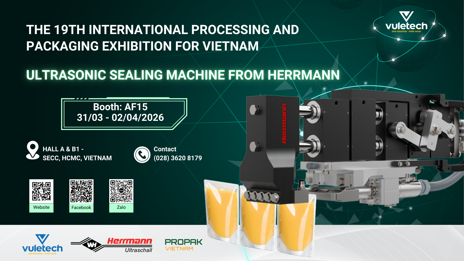 propak 2026 cùng Vuletech và Herrmann