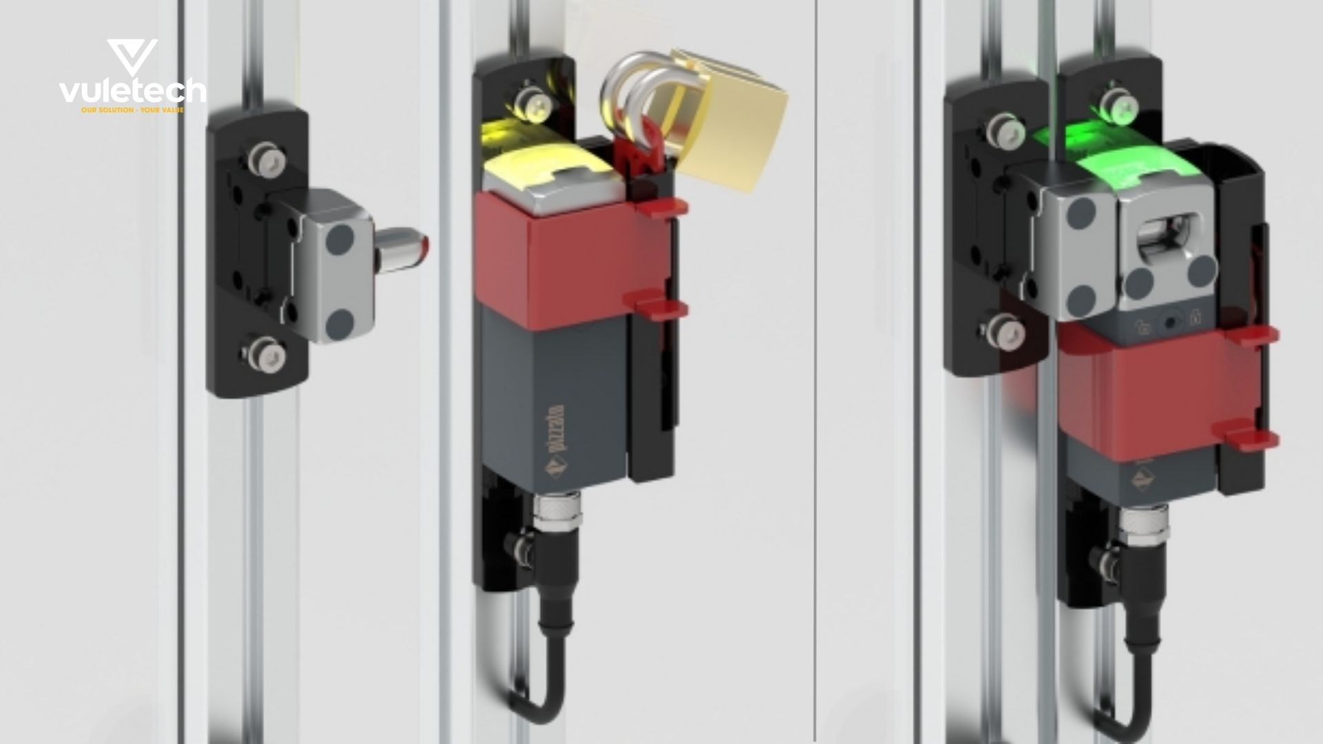 Thiết bị khóa an toàn cho hệ thống khóa liên động dòng NX